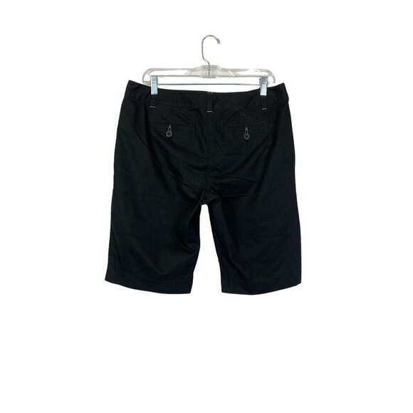 Loft Women's Black Mid Shorts - Picture 2 of 5